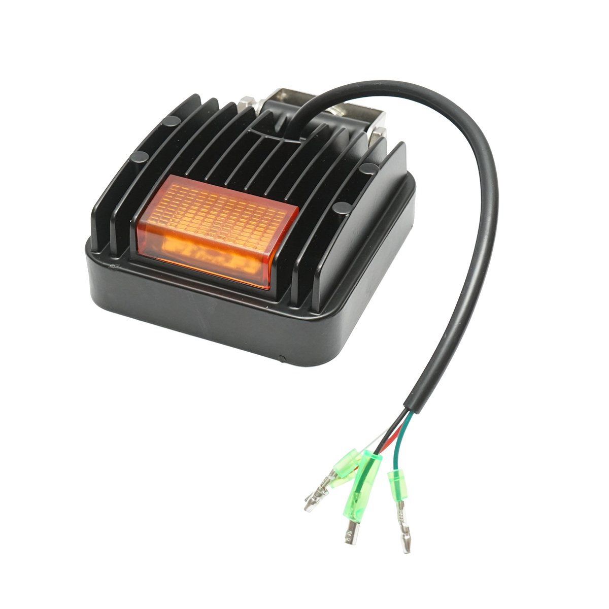 Proiector LED cu semnalizare 12-48V, 48W, 3 functii, carcasa aluminiu 110x110x42mm